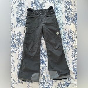 Stio kids insulated ski pants, Grey, Size 8